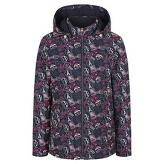 올포유 여성용 스탬프 프린트 후드 점퍼 AWJUN7461