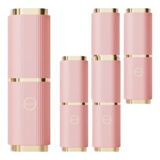 Withworks 漱口杯 旅行牙刷盒, 5個, 可愛粉紅色