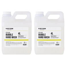 W.DRESSROOM 多麗絲 香水泡沫洗手液花園微風香味, 2個, 4L