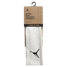 NIKE 耐吉 JORDAN 喬丹 SPORT 頭綁帶, 黑色, Dri-FIT速乾材質, J1011610101OS, 1個