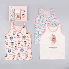 Maykids 女童款印花背心 3件組