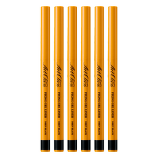 투쿨포스쿨 아트클래스 픽싱 젤라이너 0.15g, 1호 딥블랙, 6개