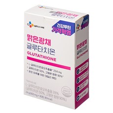 CJ웰케어 맑은광채 글루타치온, 1개, 30정