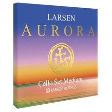 Larsen Aurora 大提琴中張力弦套, 1套, 混合色