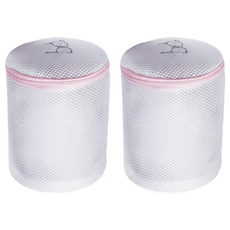 巧用 3D立體加厚型洗衣袋 內衣 19 x 18cm, 2個, 白色