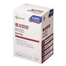 CJ웰케어 풍성영양 비오틴, 30정, 1개