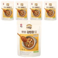 다담 강된장 찌개양념, 5개, 130g