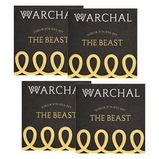 Warchal Brilliant 小提琴弦 4條套弦, 單一商品, 單一顏色, 4個