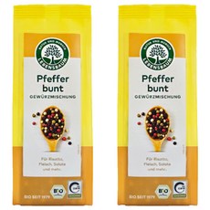 LEBENSBAUM Preffer Schwarz混合胡椒粒, 2個, 50g
