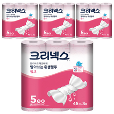 Kleenex 舒潔 可水洗衛生抹布 粉紅色, 135張, 4個