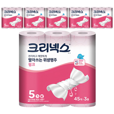 Kleenex 舒潔 可水洗衛生抹布 粉紅色, 135張, 6個