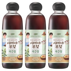 샘표 새미네부엌 국간장, 830ml, 3개