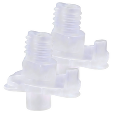 b.box 隨行水壺吸管連接頭, 聚丙烯 (PP)材質, 耐熱溫度100°C-130°C, 適用年齡:3歲以上, 2個