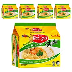 Ibumie 益福 貝卡 檸檬香茅湯味麵 經濟包 75g, 25包