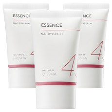 미샤 올 어라운드 세이프 블록 에센스 선크림 SPF45 PA+++, 50ml, 3개