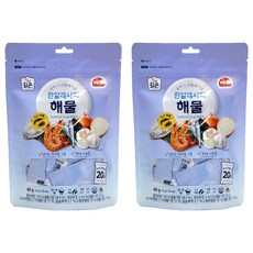 Haepyo 一粒食譜 海鮮, 80g, 2個