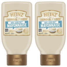 하인즈 50% 지방을 줄인 마요네즈, 285ml, 2개