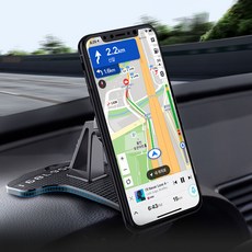 MAYTON 汽車 MagSafe 夾式儀表板手機支架, 黑色, 2個