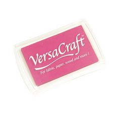 VersaCraft 月貓 布用印台 大, VK-115 櫻桃粉, 1個