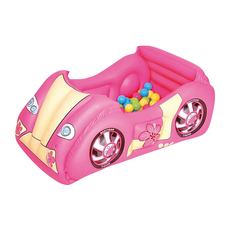 BESTWAY 趣味造型充氣遊戲池/球池,119 x 79 x 51cm,粉紅,兒童充氣玩具, 1個