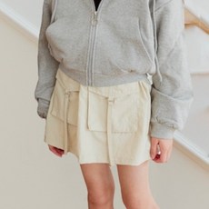 SM2 女童尼龍口袋短裙