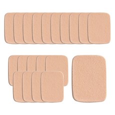 Darkness NBR 方形化妝粉撲, 單一顏色, 20個