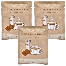 BODY GOALS 白奶昔 阿薩姆紅茶拿鐵，110卡路里，零反式脂肪，5克纖維, 30g, 3包