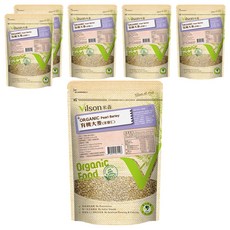 Vilson 米森 100%有機洋薏仁, 6包, 450g