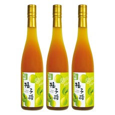 醋桶子 三年熟成梅子醋單入禮盒, 1000天以上發酵熟成, SGS檢驗通過無塑化劑, 100%以靜置發酵法實果釀製, 600ml, 3瓶