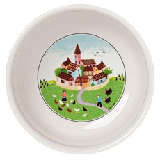 빌레로이앤보흐 디자인나이프 수프 시리얼 보울 13cm, 혼합색상, 1개