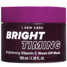 I DEW CARE 提亮維他命C水洗式面膜, 1件, 1個