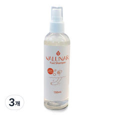 하경네이처웰 밸루나 풋 샴푸, 1개입, 3개, 150ml
