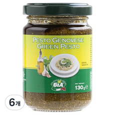 지아 바질 페스토, 130g, 6개