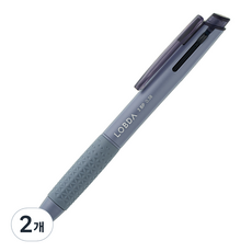 롭다 3색 볼펜 0.38mm, VIOLET FOG, 2개