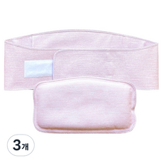 Wowroom 腰部黃土冷熱敷袋, 3個
