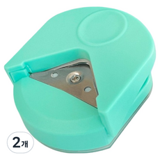 B2WIN Toybin 高級裁紙機耗材 R4圓角器 淺藍色, 單一商品, 2個