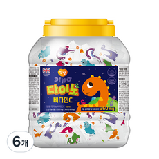 앙팡 다이노 비타민C 600g, 500정, 6개