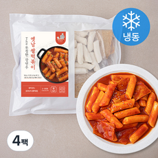 the푸짐한강연우 옛날 쌀떡볶이 (냉동), 550g, 4팩