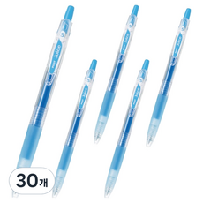 파이롯트 중성펜 쥬스 0.5mm, 라이트블루, 30개