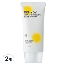 비히디 카밍 오션 리페어 선스크린 SF50+ PA++++, 2개, 50ml