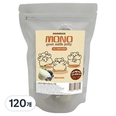 쥬맥스 모노 소동물 산양우유 젤리, 15g, 120개