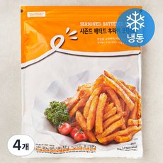 데이쉐프 시즌드 배터드 후라이 포테이토 감자튀김 (냉동), 1.2kg, 4개