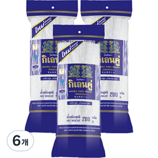 DoubleDragonBrand 綠豆冬粉, 200g, 6個