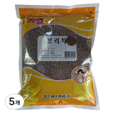 청은 보리차, 800g, 5개, 1개입