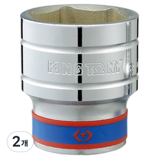 킹토니 핸드소켓 6각 1/2 17mm 433517MR, 2개