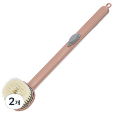 Bako-gel 泡沫儲存身體沐浴洗澡刷棒, 2個, 1入, 粉紅色