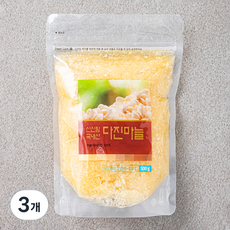 신신팜 국내산 다진마늘 파우치형, 500g, 3개