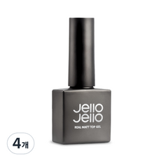 Jello Jello Real Matte Top Gel 10ml, 單色, 4個