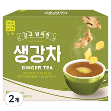 녹차원 깊고 진한 분말 생강차, 15g, 30개입, 2개