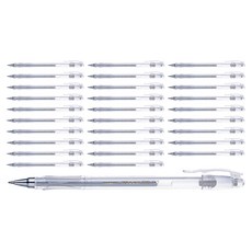 Monami Zeller 502 中性筆, 銀色, 60個